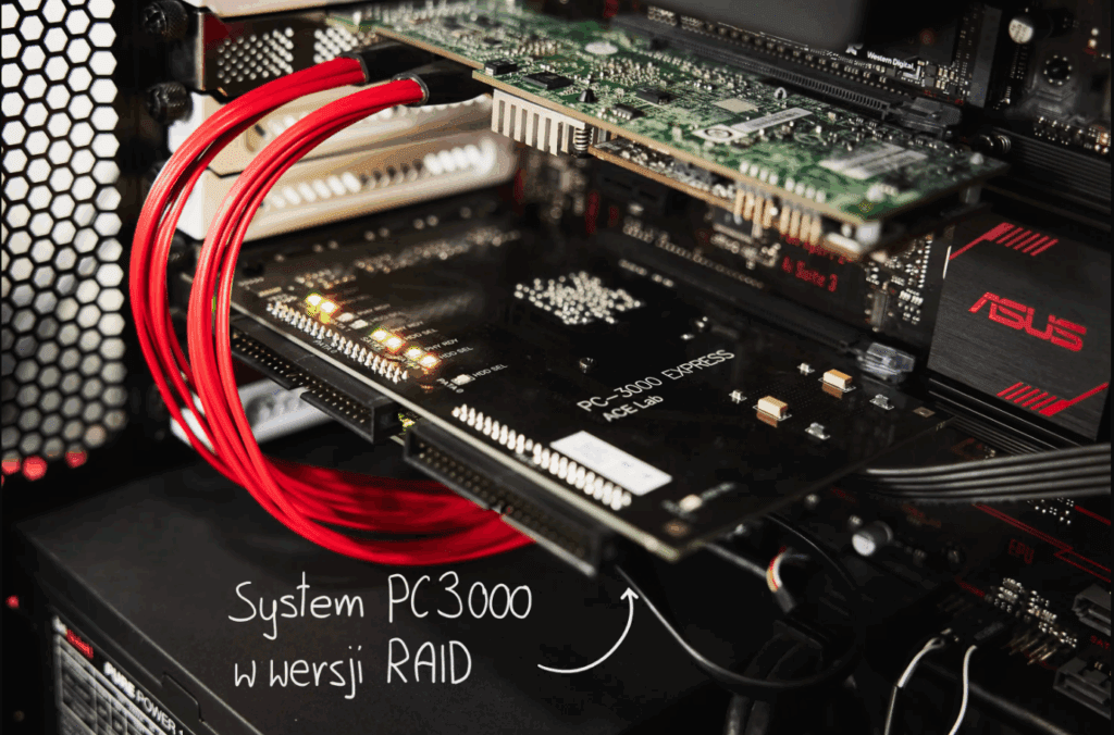 Veri Kurtariyoruz - QNAP NAS RAID Veri Kurtarma: PC-3000 Express RAID ile Güçlü Çözüm